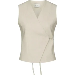 Neo Noir, Samara Ramie Waistcoat, Natural