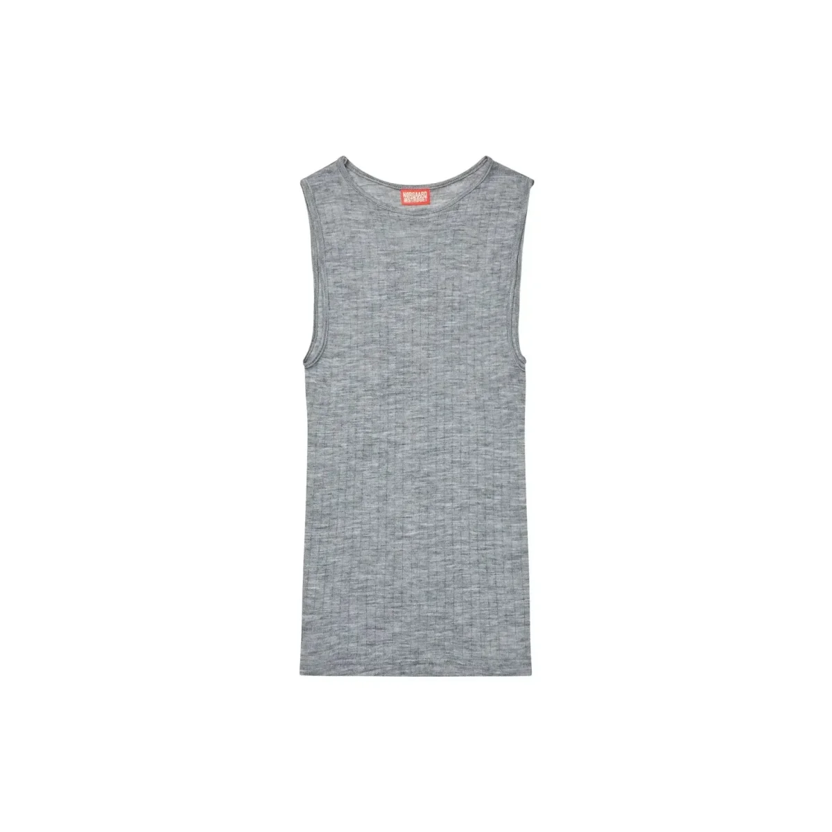 Nørgaard Paa Strøget, NPS Tank Top Wool, Grey Melange, Regular - Billede 2