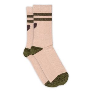 MP Strømper, Elga Glitter Socks, Rose Dust
