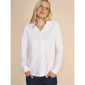Mos Mosh, MMTina Jersey Shirt, 101 White