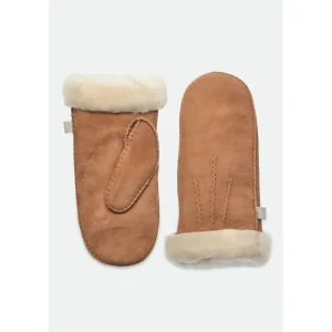 Rosemunde, RHSydney Shearling Stitch Mittens, Almond