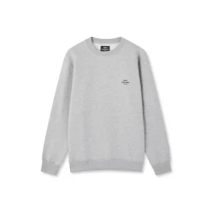 Mads Nørgaard, Standard Crew Logo Sweat, Grey Melange