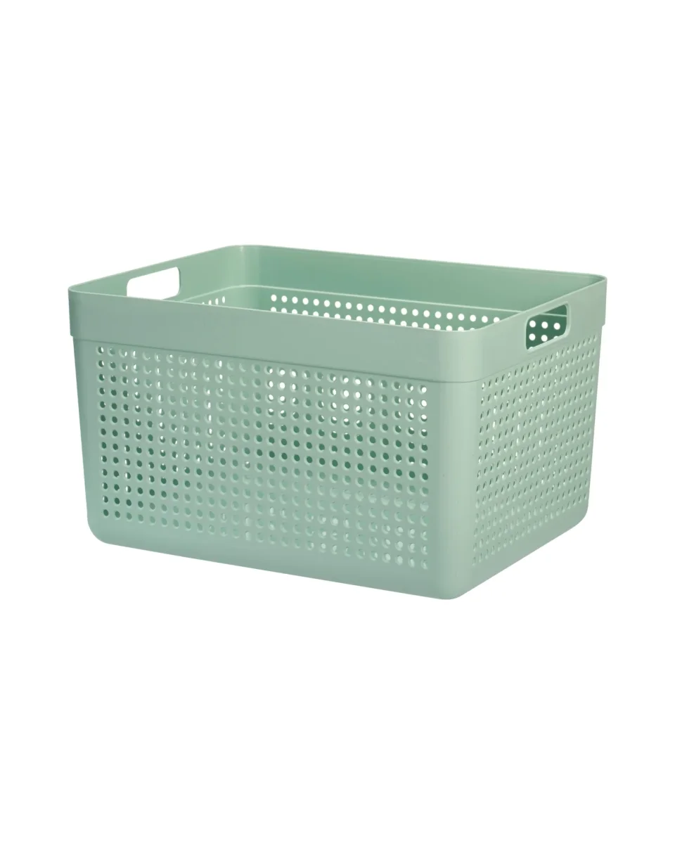 Opbevaringskurv 14 liter – assorterede farver - Billede 6