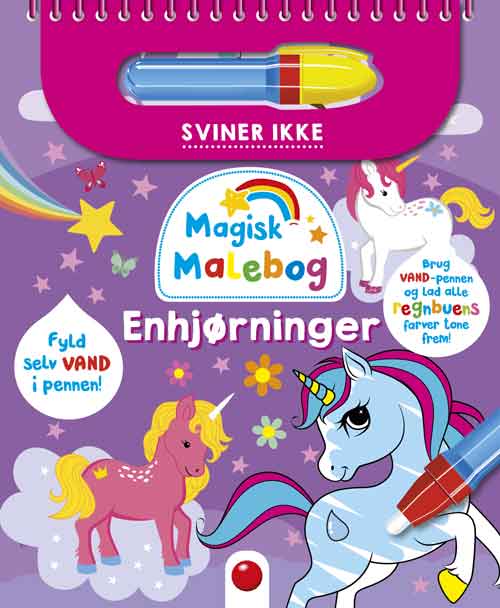 Magisk malebog: Enhjørninger - Billede 2