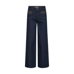 Mos mosh, MMcolette Axelia jeans, Dark blue