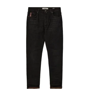 Mos Mosh Gallery, MMGEric Bari Autumn Jeans, Dark Brown