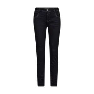 Mos Mosh, MMCarla Naomi Hybrid Jeans, Regular, Dark Blue