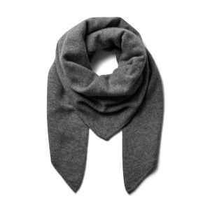Mos Mosh, MMEnata Cashmere Knit Scarf, Grey Melange