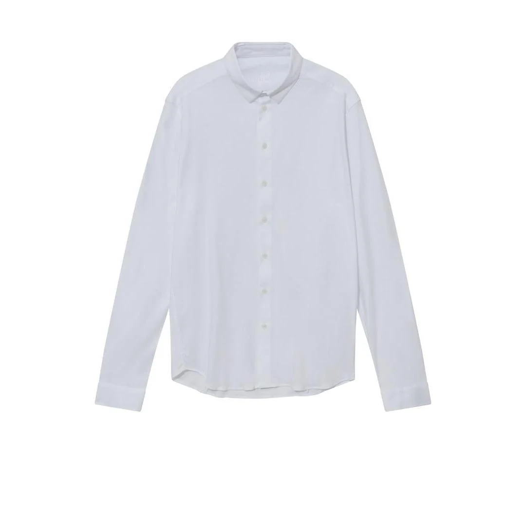 Mos Mosh Gallery, MMGMarco Jersey Shirt, White - Billede 2