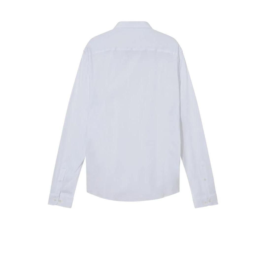 Mos Mosh Gallery, MMGMarco Jersey Shirt, White - Billede 3
