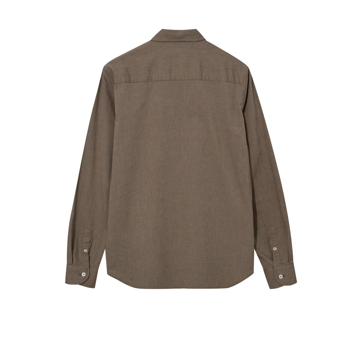 Mos Mosh Gallery, MMGMarco Oxford Shirt, Chocolate Brown - Billede 3