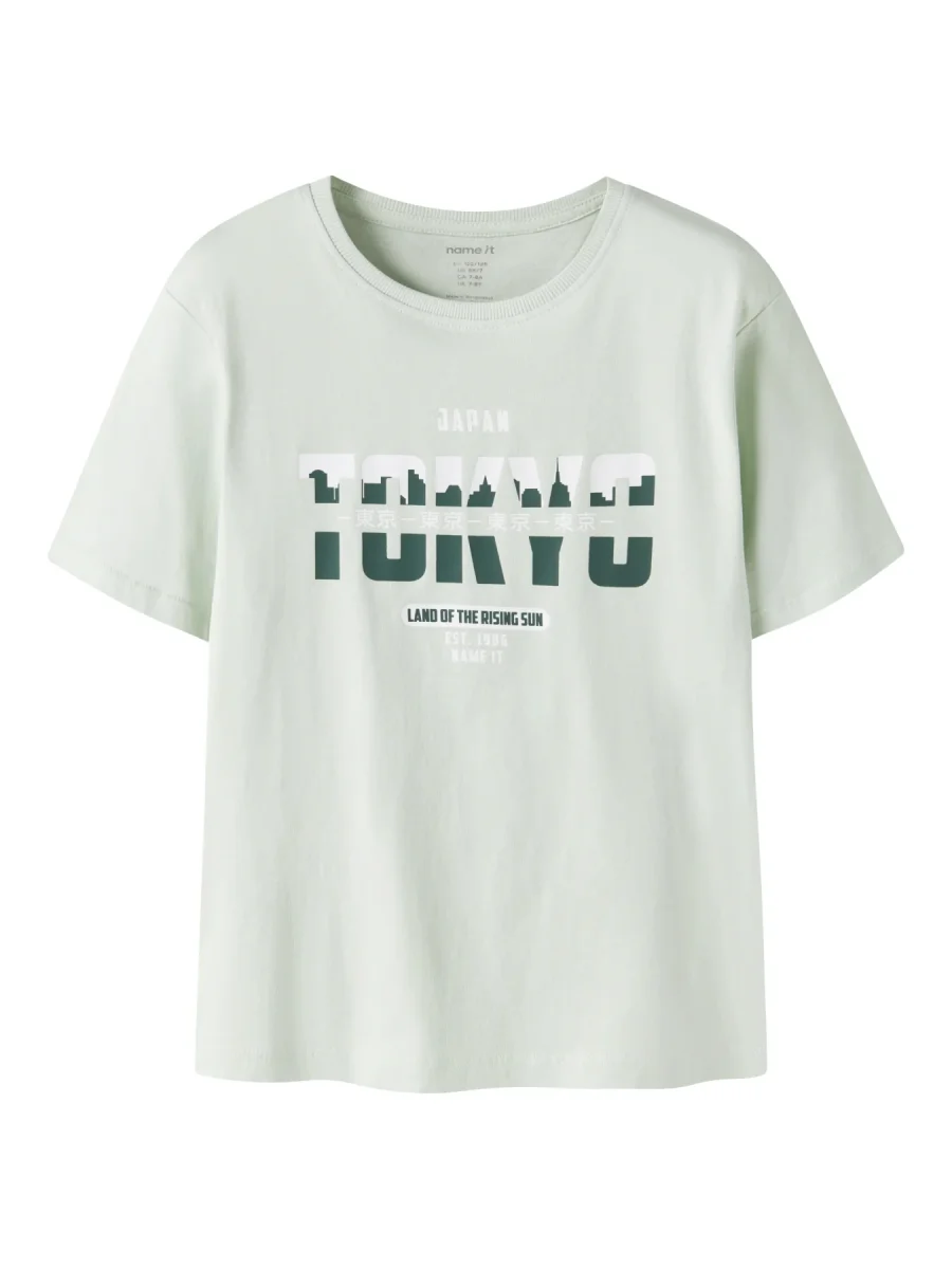 Pale Aqua Tokyo Bluse fra Name it - 13234714 - Billede 3