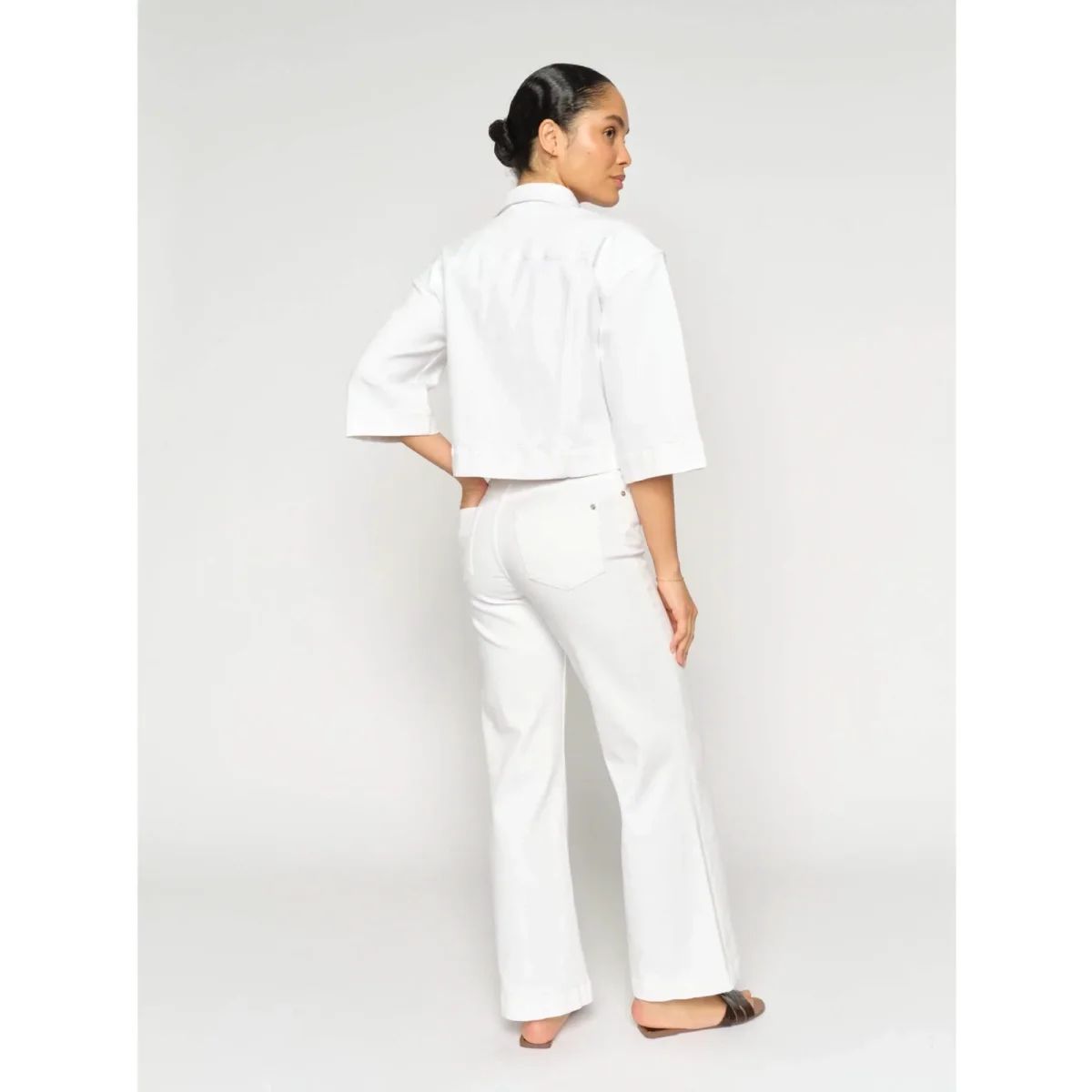 Mos Mosh, Dara Deluxe Jeans, Bright White - Billede 5