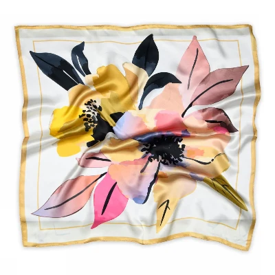 MP, Raelyn Silk Scarf, Cream