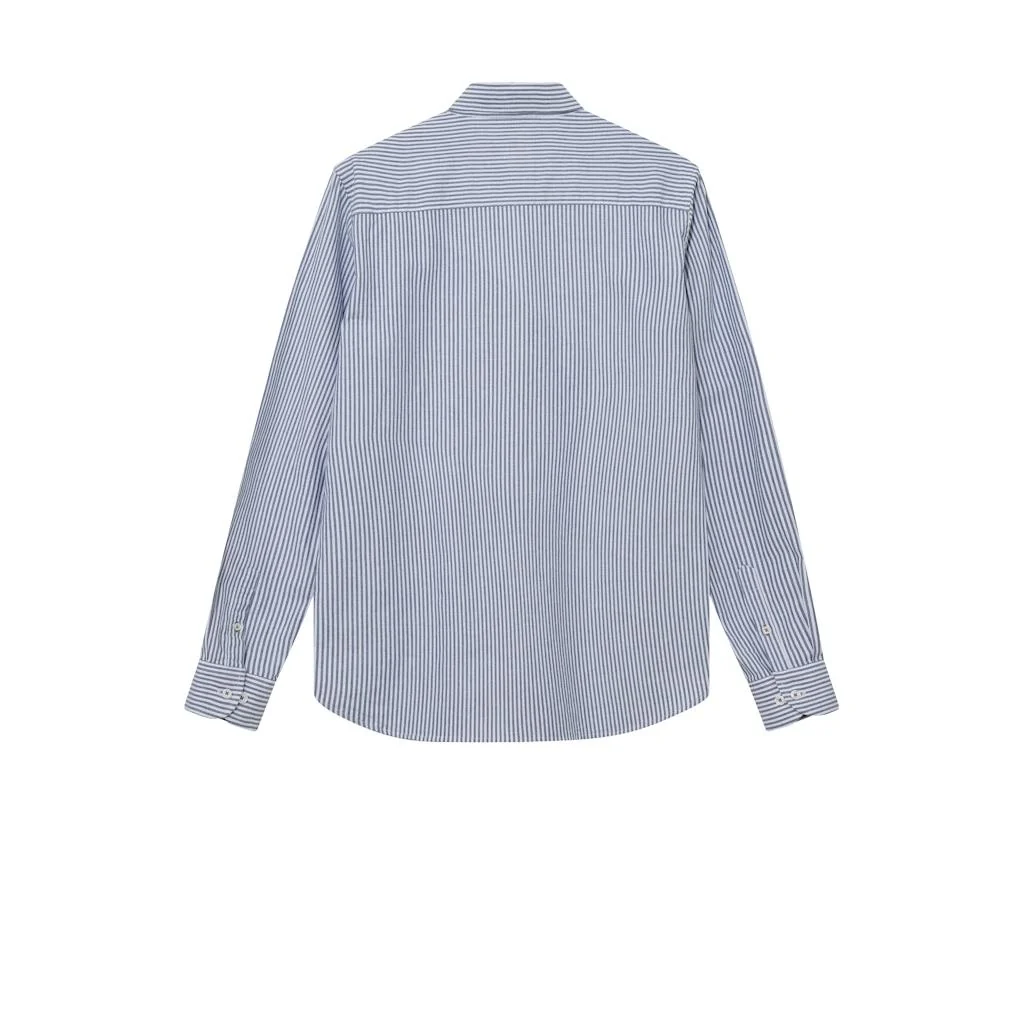 Mos Mosh Gallery, Marco Oxford Shirt, Light Blue - Billede 3