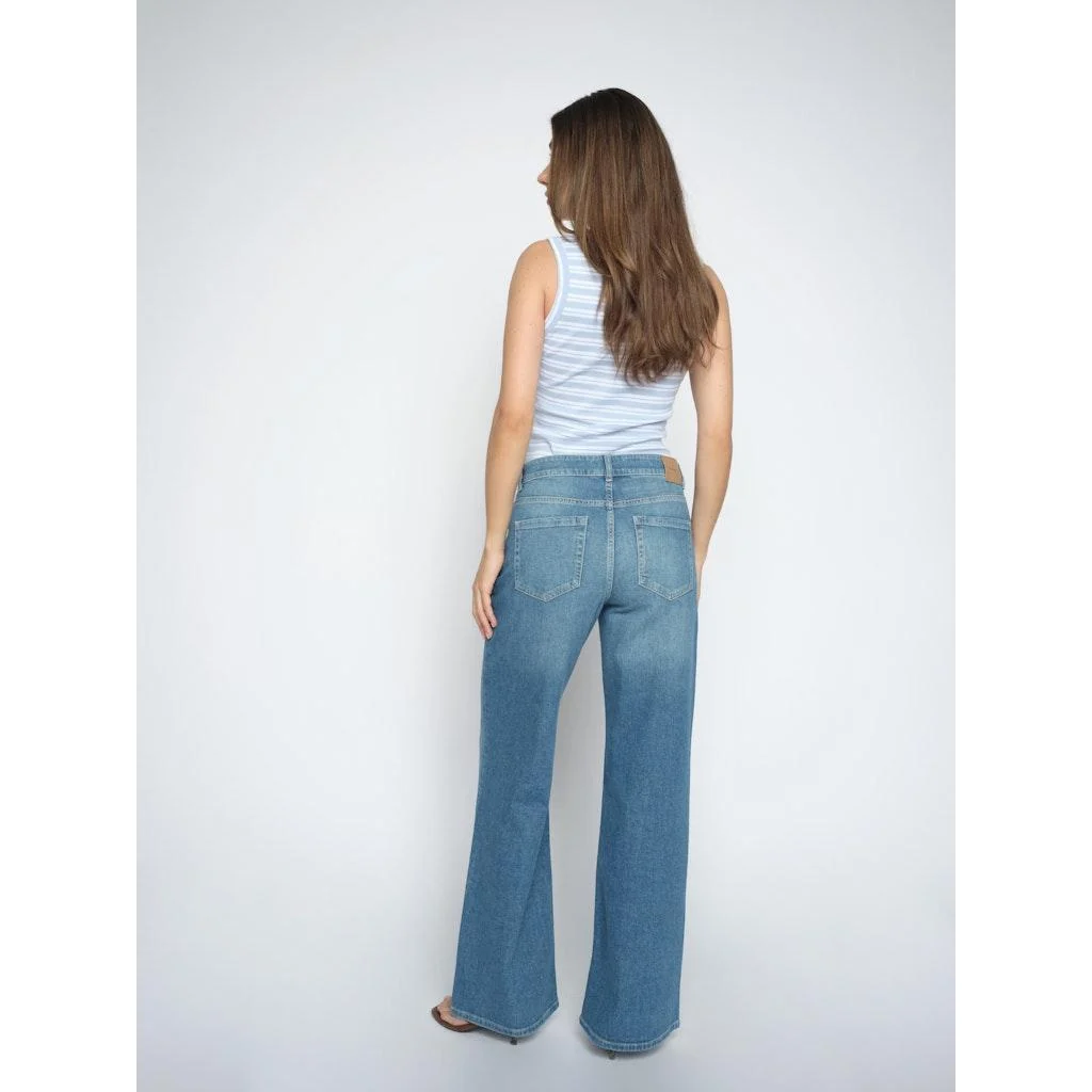 Mos Mosh, Dara Zack Jeans, Blue - Billede 4