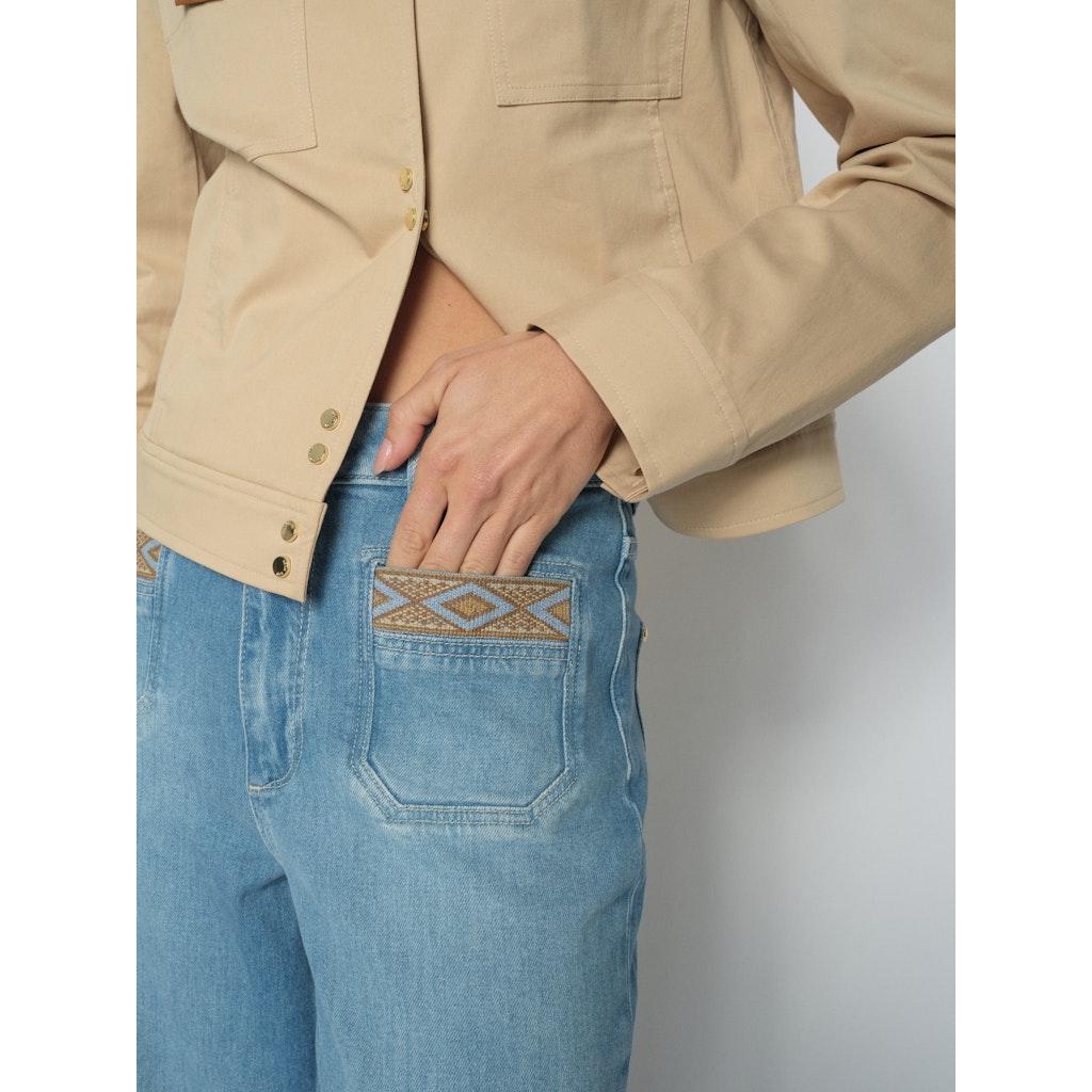 Mos Mosh, Colette Sernora Jeans, Blue - Billede 5
