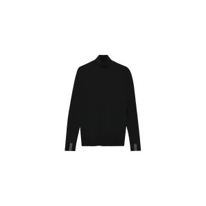 Mos Mosh Gallery, MMGAdam Soft Roll Neck, Charcoal Melange