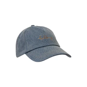 Mos Mosh Gallery, MMGGallery Demin Cap, Blue Denim