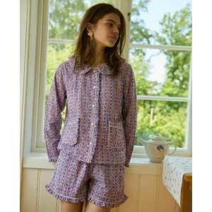 Sissel Edelbo, Nuvena Pyjamas Set, Blue Stripes