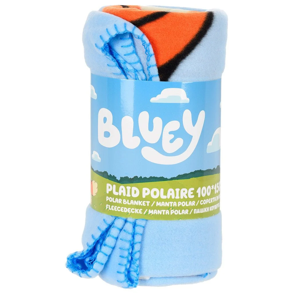 Bluey Fleece Tæppe til Børn – 100x150 cm - Billede 3