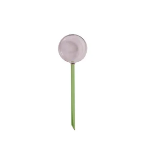 Hübsch, Flora Aqua globe, Pink/Grøn