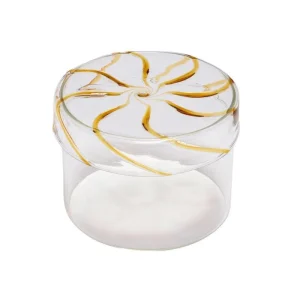 Hübsch, Heir Storage, Jar, Low, Yellow