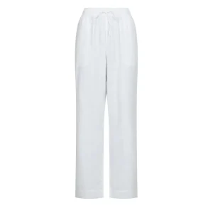 Neo Noir, Sonar Linen Pants, White