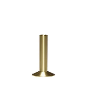 Hübsch, Lysestage, Brass, Guld