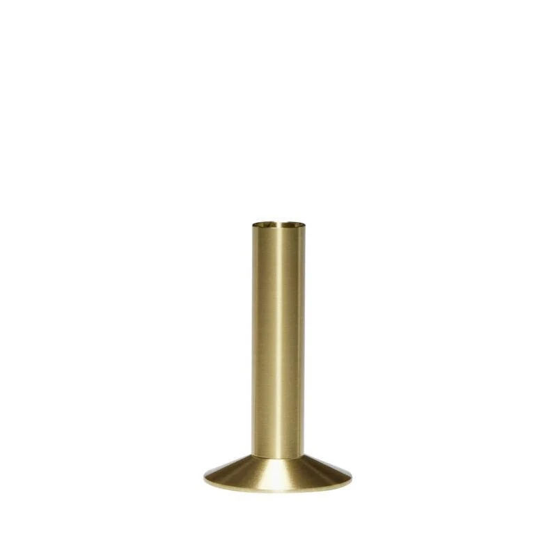 Hübsch, Lysestage, Brass, Guld - Billede 2