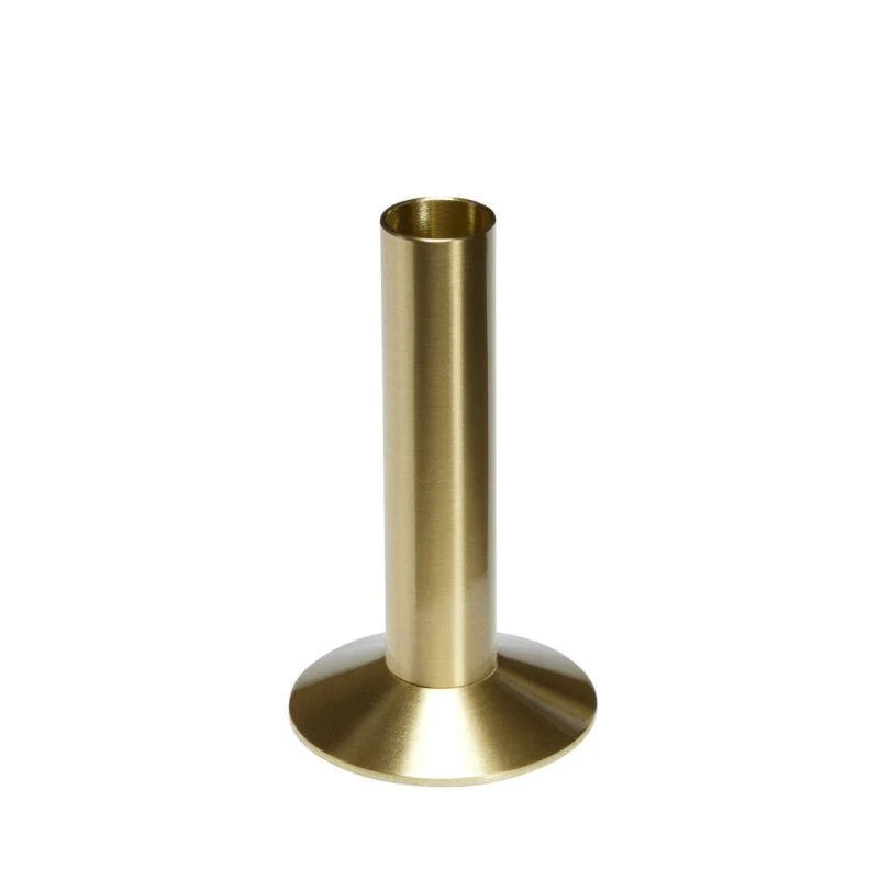 Hübsch, Lysestage, Brass, Guld - Billede 4
